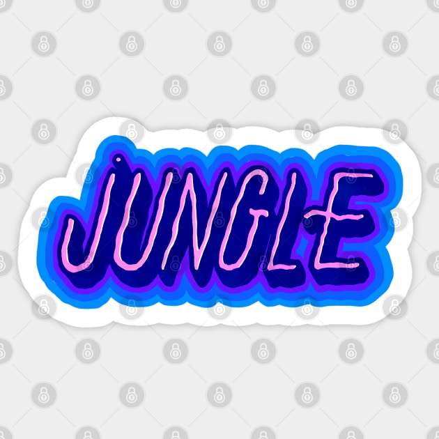 Jungle Sticker by guillaumelaserson